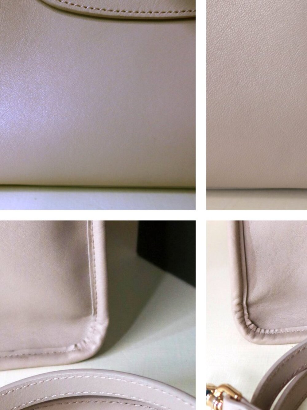 Longchamp Cabas Small Leather Handbag Tote in Clay | Preloved Very Good w Box - Picture 10 of 15